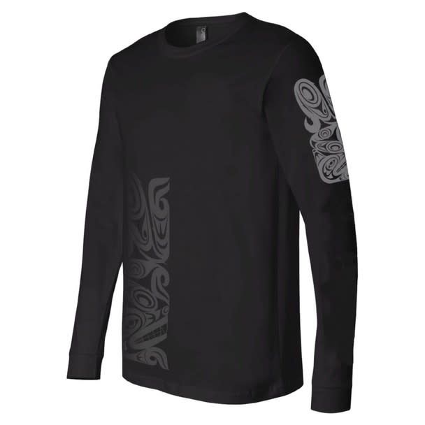 Long Sleeve Shirt - Urban Wolf by Maynard Johnny Jr. XL