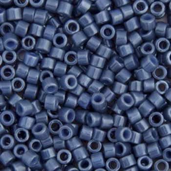 Delica 11/0 Rd Blueberry Opaque Glazed Luster 0267V TOP # 198