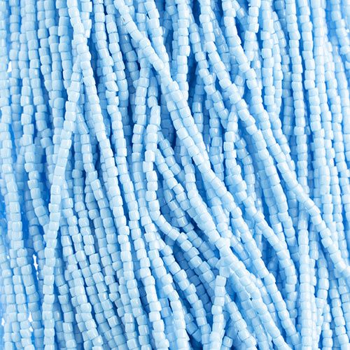 3-Cut Beads 10/0 Opaque Light Blue 1738