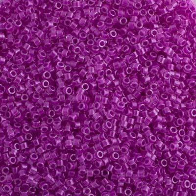 Delica 11/0 Rd Plum Crazy Luminous Neon 2038V TOP # 40