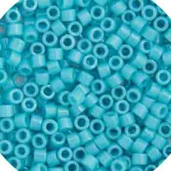 Delica 11/0 RD Turquoise Green Dyed 0658V TOP # 10