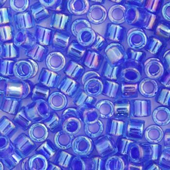 Delica Program 11/0 Rd Blue Violet Ab Lined-Dyed 0063V