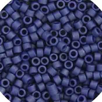 Delica Program 11/0 Rd Dark Grey Blue Metallic Matte 0377V