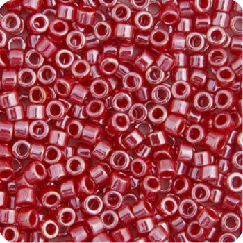 Delica 11/0 RD Red Cadillac Opaque Luster