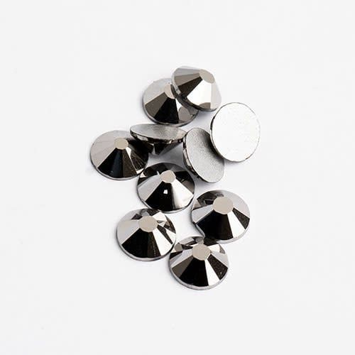 Crystal Lane Flat Back Rhinestones ss16 4mm Hematite288 pcs