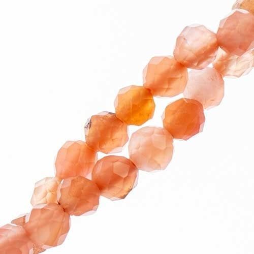 Earth&#39;s Jewels 2mm 2Strands x 7in Round Natural 664-09