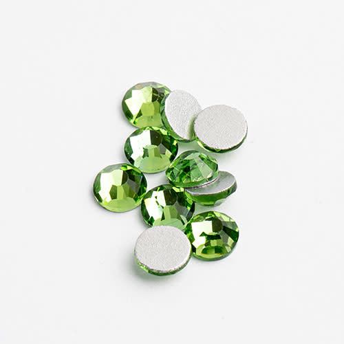 Crystal Lane Flat Back Rhinestones ss20 (4.7mm) Peridot 144pcs