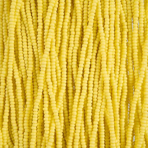 10/0 PermaLux Dyed Chalk Light Yellow Matt Strung 42122s