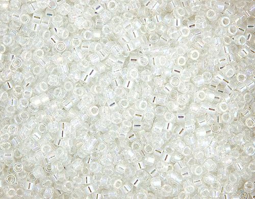 Miyuki Delica -11/0 Crystal AB-DB-51-5 grams