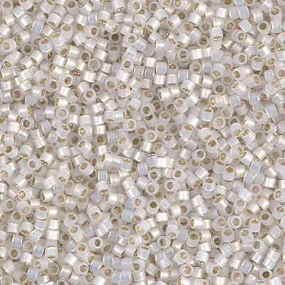 Miyuki Delica -11/0 Silver Lined Opal DB-221  5 grams