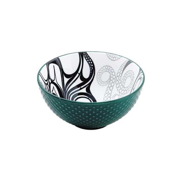 Porcelain Art Bowl SM - Octopus