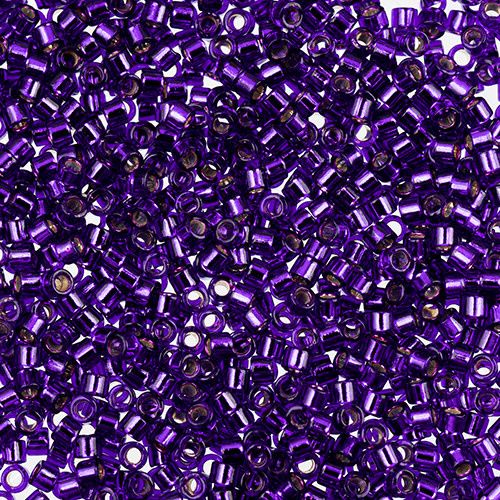 Miyuki Delica -11/0 Silverlined Violet DB-610-5 grams