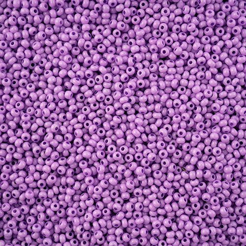 Seed Bead 11/0 Vial Grape Chalk Dyed Solgel apx23g