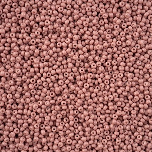 Seed Bead 11/0 Vial Lavender Chalk Dyed Solgel apx23g*