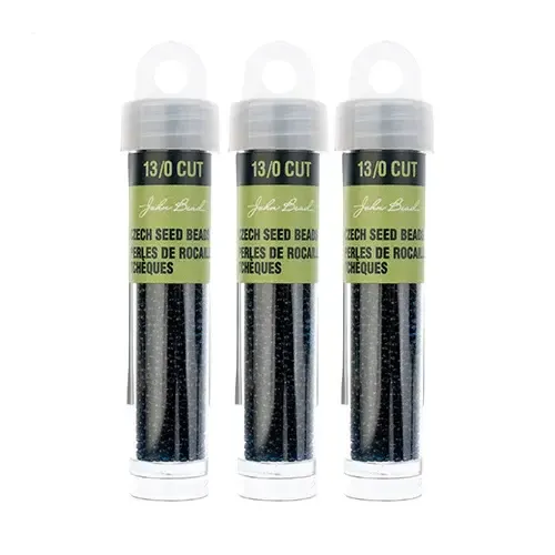 Seed Bead 13/0 Cut 13g vial Montana
