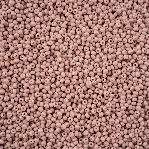 Seed Bead 11/0 Vial Brown Chalk Dyed Solgel apx23g
