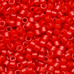 Miyuki Delica -11/0 Opaque Red DB-0727-5 grams