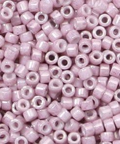 Miyuki Delica -11/0 Opaque Old Rose Luster DB-210-5 grams