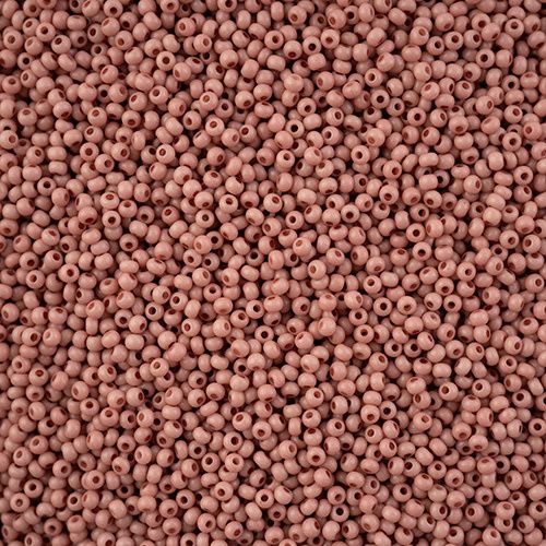 Seed Bead 11/0 Vial Opaque Pink Dyed Solgel apx23g Vial