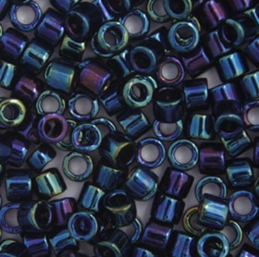 Miyuki Delica -11/0 Blue Iris DB-2 5 grams 0002v TOP # 135