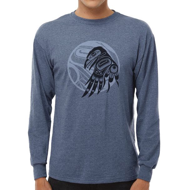 Raven Moon Long Sleeved Shirt, Size: SM