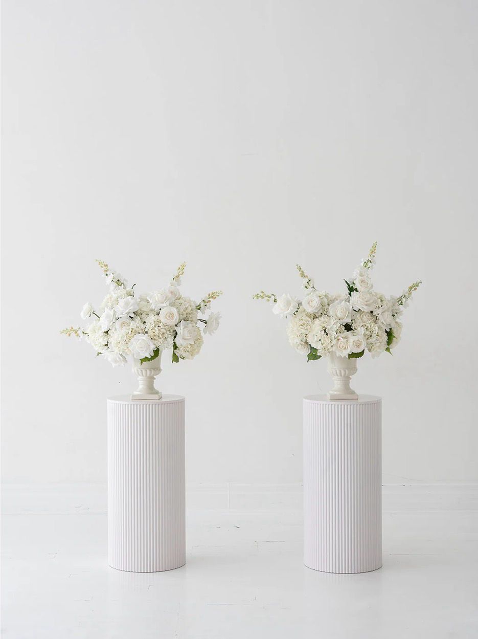 Ivory Grace Urn Set (2 pieces)