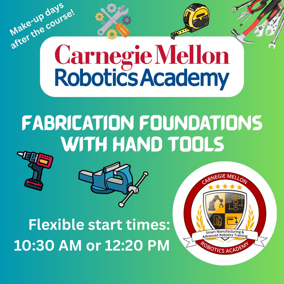 Fabrication Foundations with Hand Tools