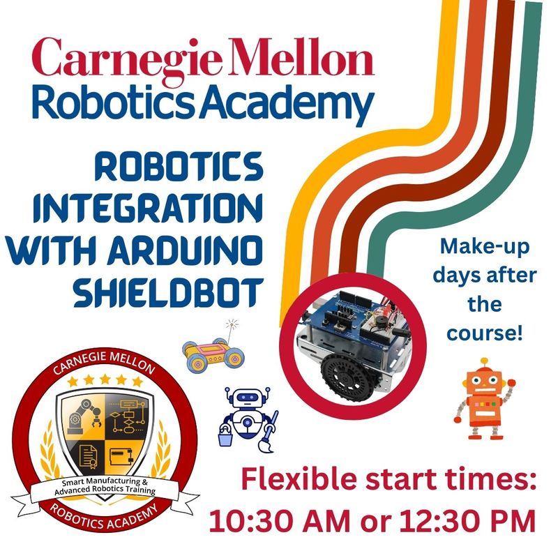 Two-Week Summer Camp: Robotics Integration with Arduino (ShieldBot)
