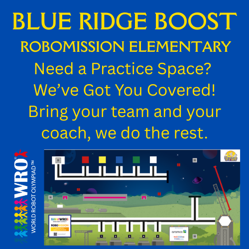 Practice Space for WRO ROBOMission Elementary