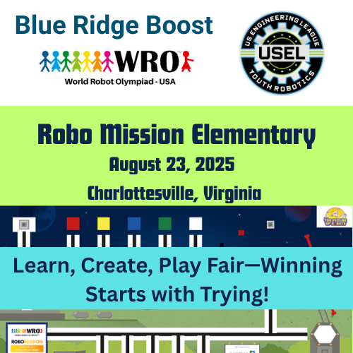WRO-US Open: 2025 ROBO Mission Elementary