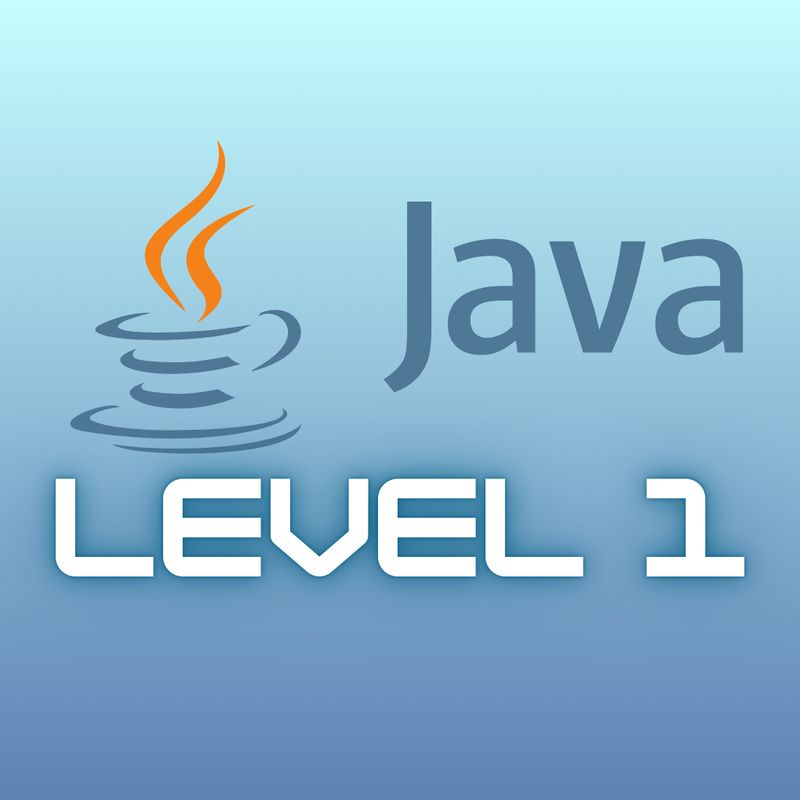 Java Level 1 Certification (Teens Only)