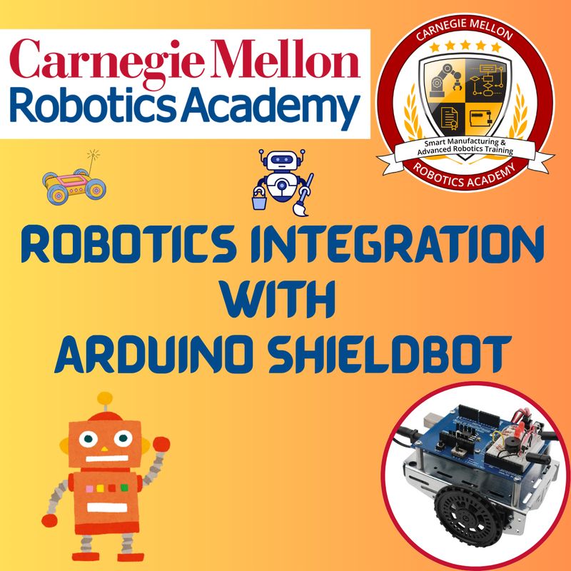 Robotics Integration with Arduino ShieldBot