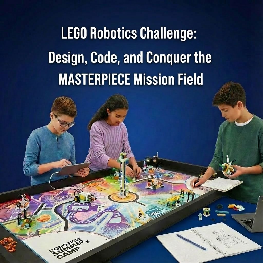 LEGO Robotics Challenge: Design, Code, and Conquer the MASTERPIECE Mission Field
