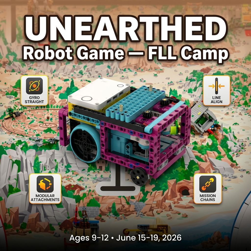 Unearthed: FLL Robot Game Camp