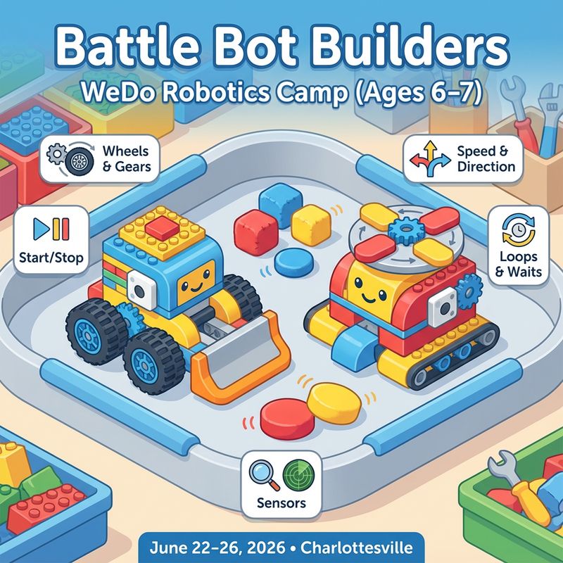 Tiny Titans: LEGO WeDo Battle Bots