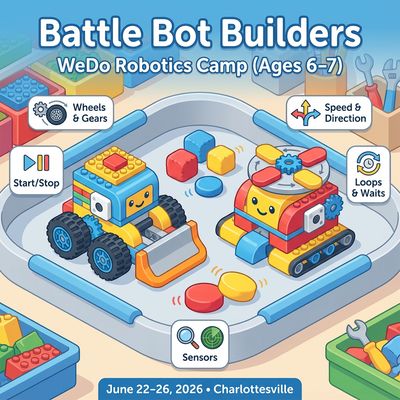 Tiny Titans: LEGO WeDo Battle Bots