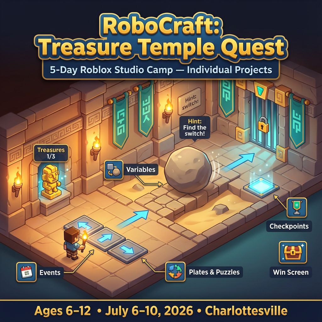 Treasure Temple Quest Camp