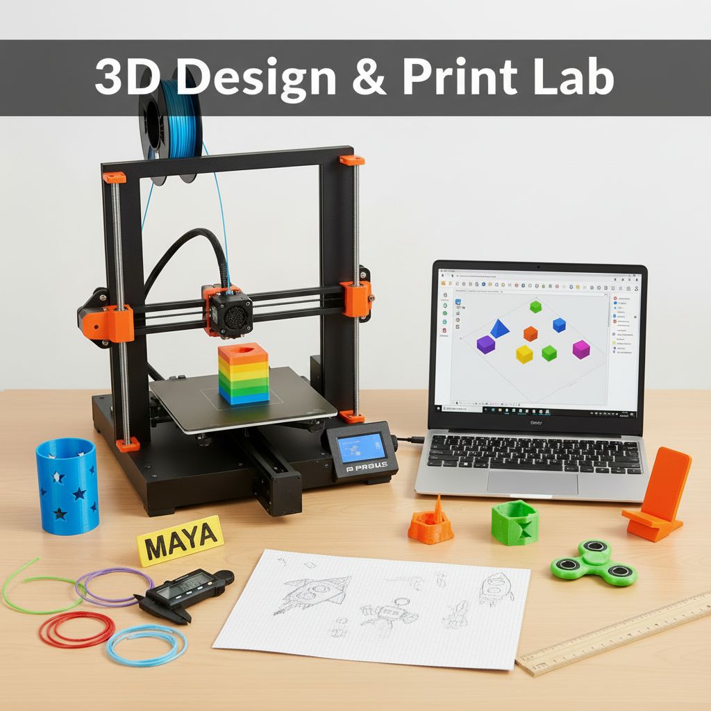 3D Design &amp; Print Lab