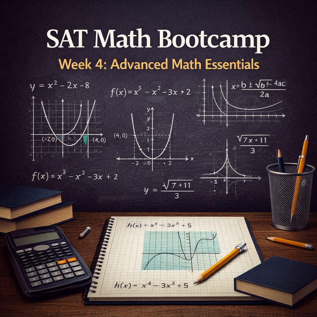 SAT Math Bootcamp - Week 4: Advanced Math Essentials