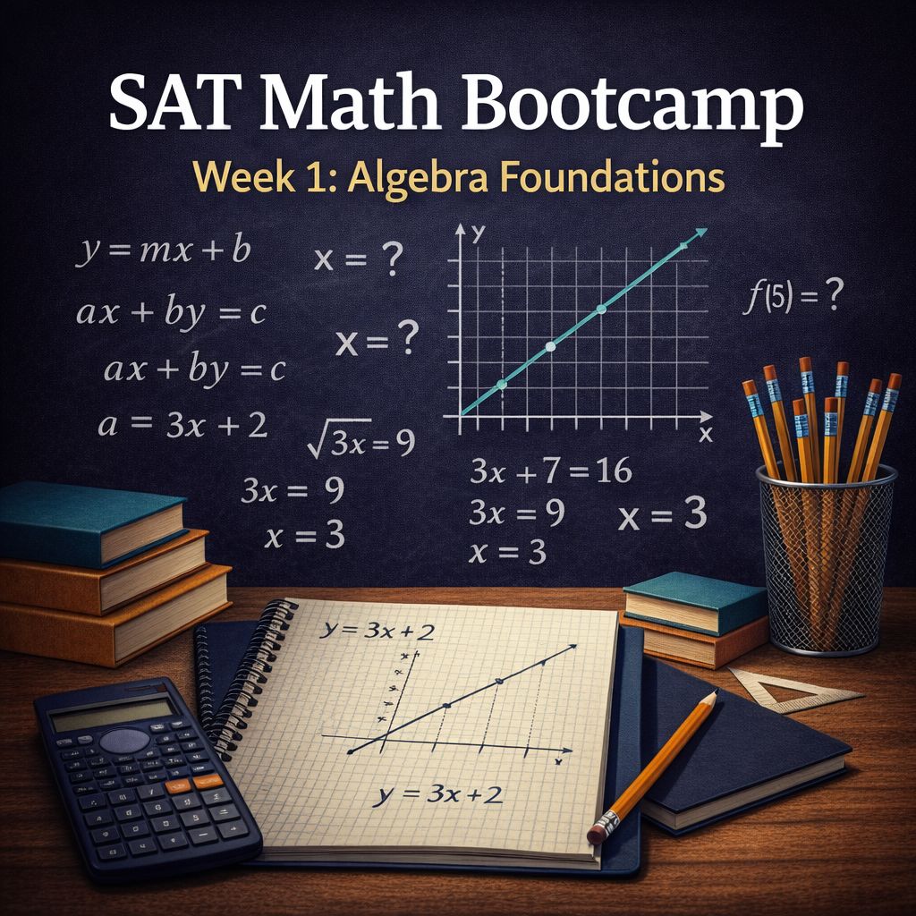 SAT Math Bootcamp - Week 1: Algebra Foundations