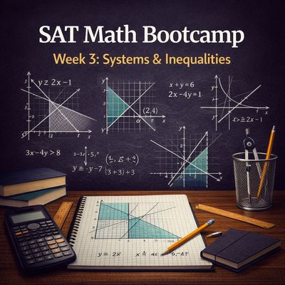 SAT Math Bootcamp - Week 3: Systems &amp; Inequalities