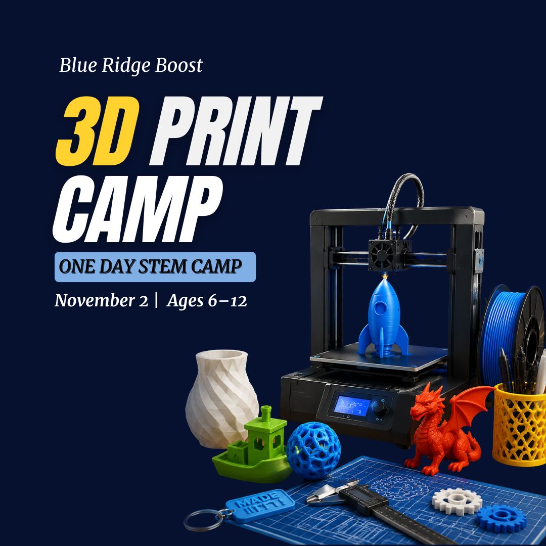 3D Print and Design One-Day Camp - November 2, 2026