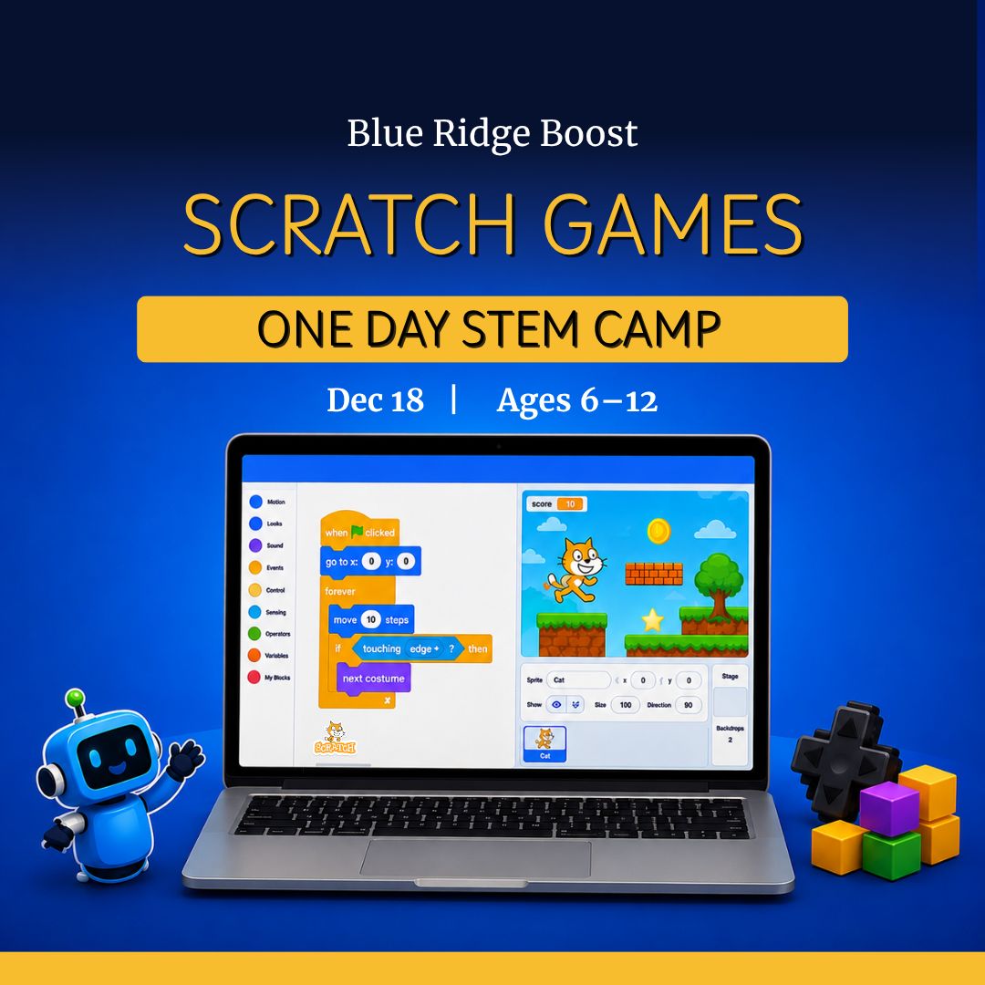 Scratch Arcade Adventure One-Day Camp - December 18, 2026