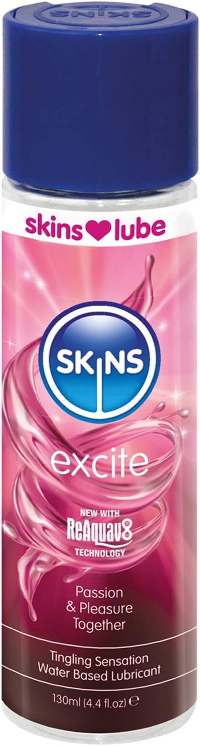 Skins Exite Tingling Water Based Lubricant 130ml