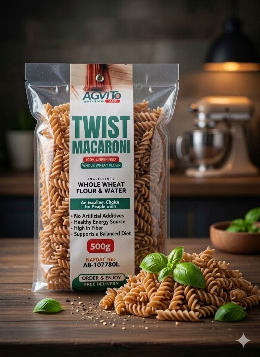 AGVITO PASTA MACARONI TWIST
