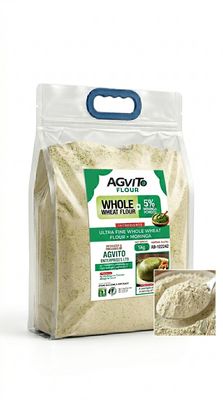 WHOLE WHEAT+5% MORINGA POWDER SWALLOW AND PASTRY FLOUR