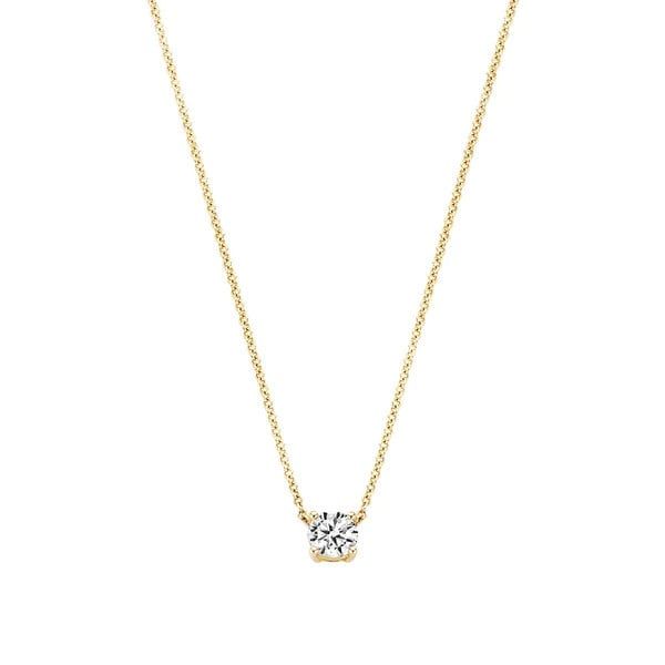 Blush Collier 3049YZI - 14k Geelgoud met Zirkonia