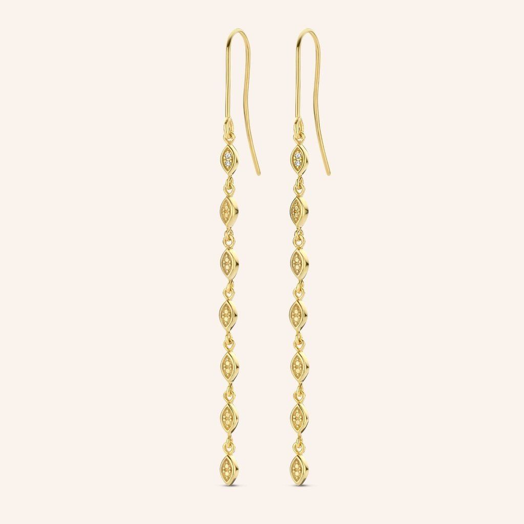 Golden Eye Earrings