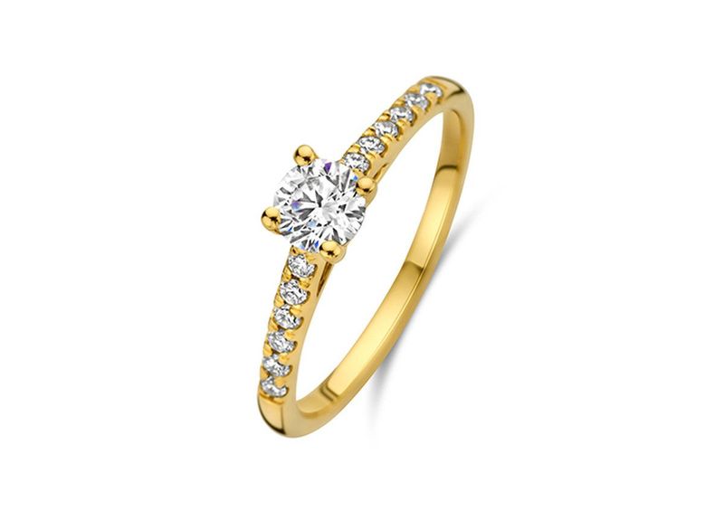 Blush Ring LG Diamonds