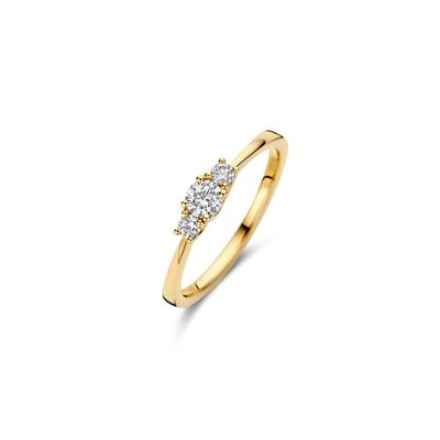 Blush Ring LG Diamonds